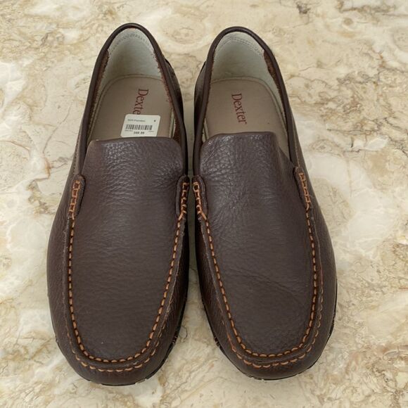 Dexter Leather Driving Shoes - Picture 3 of 12